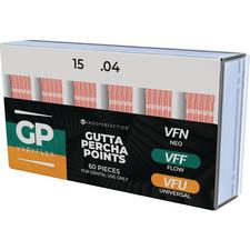VaryFlex® Matching Gutta Percha – for VFN, VFF, VFU, 60/Pkg