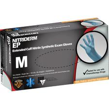 NitriDerm® EP Nitrile Exam Gloves – Powder Free, Latex Free, Blue