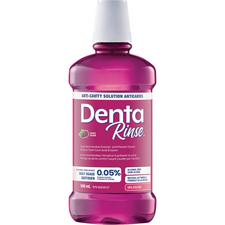 Denta Rinse Anticavity Oral Rinse – 0.05% Sodium Fluoride, 500 ml Bottle