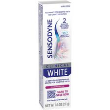 Sensodyne® Clinical White Toothpaste – 0.8 oz Tube, 36/Pkg