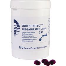 Quick-Detect Disclosing Swabs, 250/Pkg