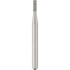 Patterson® Sterile Single-Use Diamond Burs – FG, Medium, Blue, Flat End Cylinder, # 835, 1.0 mm Head Diameter, 25/Pkg