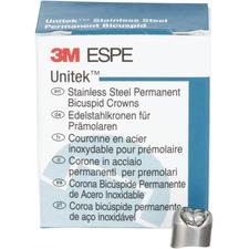 Unitek™ Permanent Stainless Steel Crowns Refill – Second Molar, Lower Left, 5/Pkg