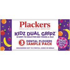 Plackers® Kids Dental Flossers Refill – 3/Pkg, 144 Pkg/Box