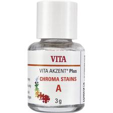 AKZENT® Plus Chroma Stain Powder, 3 g Bottle