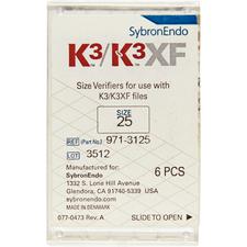 K3™/K3™XF Verifiers, 6/Pkg