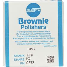 Brownie® Polishers – HP, Pre-Polishing, 12/Pkg
