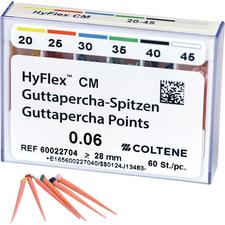 Pointes de gutta percha HyFlex® CM, 60/emballage