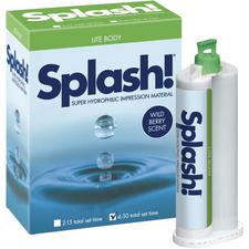 Splash!® VPS Impression Material Regular Set Cartridge Kit – Lite Body, Wild Berry Scent