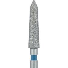 Diamond Burs for Zirconium Oxide – FG, Bevel, # 886, 2.4 mm Head Diameter, 10 mm Head Diameter, 5/Pkg