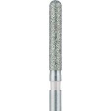 Diamond Burs for Zirconium Oxide – FG, Round End Cylinder, # 881, 1.7 mm Head Diameter, 9.5 mm Head Length, 5/Pkg