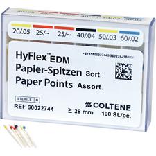 Pointes en papier absorbant HyFlex® EDM – Stériles, 100/emballage