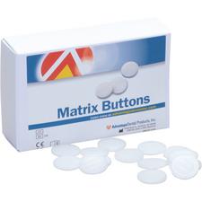Gaufrettes d'enregistrement thermoplastiques avec boutons à matrices – blanches, 72/emballage
