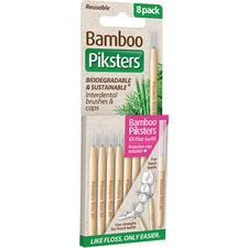 Piksters™ Bamboo Interdental Brushes – Straight, 80/Pkg