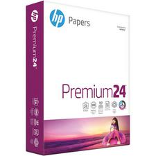 Hewlett-Packard HP Laserjet Paper, 24 lb, 8-1/2" x 11", White, 500/Pkg