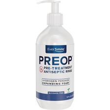 EverSmile® PreOp™ 2.65% Hydrogen Peroxide Pretreatment Rinse – 100 Doses, 16 oz Bottle