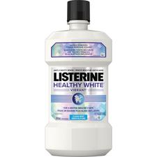 Listerine® Healthy White™ Vibrant™ Anticavity Mouthwash – Clean Mint, 946 ml Bottle, 6/Pkg