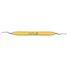 Amazing Gracey™ Curette – # 11/14, Extended Reach, Yellow Resin Handle, Double End