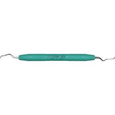 Amazing Gracey™ Curette – # 17/18, Extended Reach Mini, Green Resin Handle, Double End