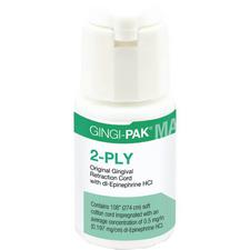 Gingi-Pak® Max Medicated Retraction Cord – Epinephrine HCL, 2 Ply, 108"