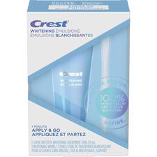 Crest® Whitening Emulsions Leave-on Teeth Whitening Treatment – 29 ml Tube, 3/Pkg