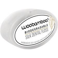WooBamboo® Biodegradable Silk Dental Floss – Natural Mint, 5 Meters (16.4'), 100/Pkg