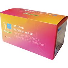 Aurelia® Surgical Earloop Face Mask – ASTM Level 1, Latex Free, Blue, 50/Pkg