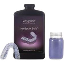 Résine 3D Keyprint® KeySplint Soft®, bouteille de 1 kg