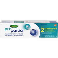 Polident® ProPartial Remineralizing Toothpaste – 3.4 oz Tube, 12/Pkg