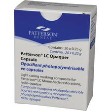Patterson® LC Opaquer Capsule – 0.25 g, 20/Pkg