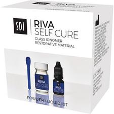 Riva Self-Cure Glass Ionomer Restorative, Powder/Liquid Kit