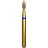 Instruments diamantés multicouches à usage multiple Alpen – FG, grain moyen, bleu, forme oblongue à bout pointu, n° 368