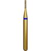 Alpen Multi-Use Multilayer Diamond Instruments – FG, Medium, Blue, Flat End Cylinder - # 835, 0.8 mm Head Diameter, 3 mm Head Length, 5/Pkg