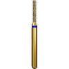 Alpen Multi-Use Multilayer Diamond Instruments – FG, Medium, Blue, Flat End Cylinder - # 836, 1.2 mm Head Diameter, 6 mm Head Length, 5/Pkg