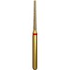 Alpen Multi-Use Multilayer Diamond Instruments – FG, Fine, Red, Round End Taper, 5/Pkg - # 850, 1.4 mm Head Diameter, 10 mm Head Length