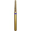 Alpen Multi-Use Multilayer Diamond Instruments – FG, Medium, Blue, Round End Taper, 5/Pkg - # 850, 1.8 mm Head Diameter, 8 mm Head Length, 5/Pkg