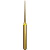 Alpen Multi-Use Multilayer Diamond Instruments – FG, Extra Fine, Yellow, Needle, 5/Pkg - # 859, 1 mm Head Diameter, 10 mm Head Length