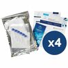 SimCheck Enzyme Substrate Dental Unit Waterline Test Kit - Annual Kit, Year Supply of 24-Vial Kits