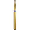 Alpen Multi-Use Multilayer Diamond Instruments – FG, Medium, Blue, Inverted Cone with Collar, # 806, 5/Pkg - 1 mm Head Diameter, 2.2 mm Head Length
