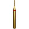 Alpen Multi-Use Multilayer Diamond Instruments – FG, Fine, Red, Rounded Edge Cylinder, 5/Pkg - # 835R, 1.2 mm Head Diameter, 4 mm Head Length