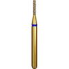 Instruments diamantés multicouches à usage multiple Alpen – FG, grain moyen, bleu, cylindre à bout plat
