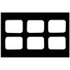 Patterson® Film Mount Charts – 30 Series Graytone, Open Window, 100/Pkg - 30-6061