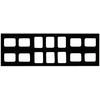 Patterson® Film Mount Charts – 30 Series Graytone, Open Window, 100/Pkg - Nofold 30-6141