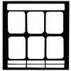 Patterson® Film Mount Charts – EZ-View Masked X-ray Mounts, Green - 22-8062
