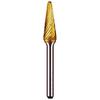 Carbide Bur Goldies®, Lathe Burs - B-3/8, 3/8" Diameter