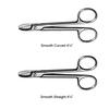 Vantage Collar and Crown Scissors – 4-1/4", Smooth