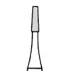 High-Speed Carbide Burs – FG, Tapered Cylinder - 170, 1.0 mm Diameter, 4.1 mm Length, 5/Pkg