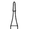 Trimming & Finishing Burs – PD, 5/Pkg - 12 Fluted, Bullet, 7801, 0.9 mm Diameter, 3.10 mm Length