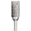 Abbott-Robinson® Tungsten Carbide Burs – Lathe, 1/Pkg - Inverted Cone Dual Cut, 1/4