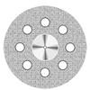 NTI® Superflex Diamond Discs – HP, 1/Pkg - Double Sided, Coarse, Green, # 918PB, 22.00 mm Diameter, 0.30 mm Thickness